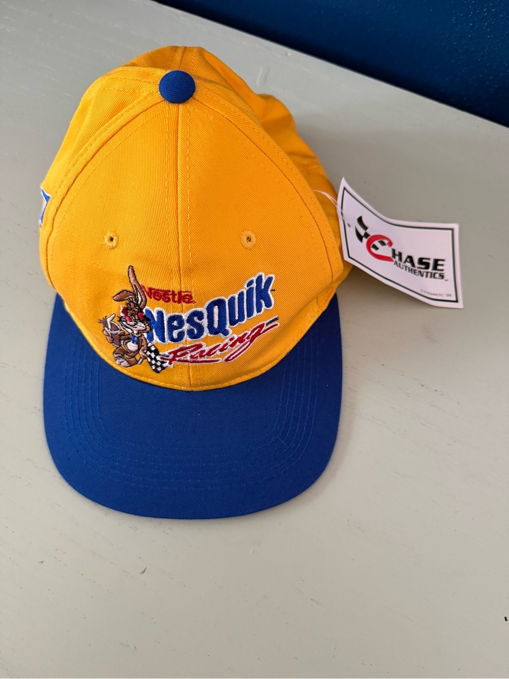 Vintage 1999 Y2K New NWT NASCAR Nestle Nesquik Racing #10 Snapback Hat Cap